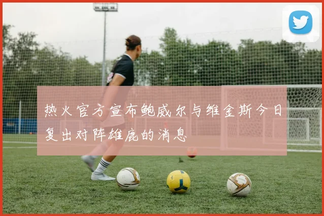 热火官方宣布鲍威尔与维金斯今日复出对阵雄鹿的消息