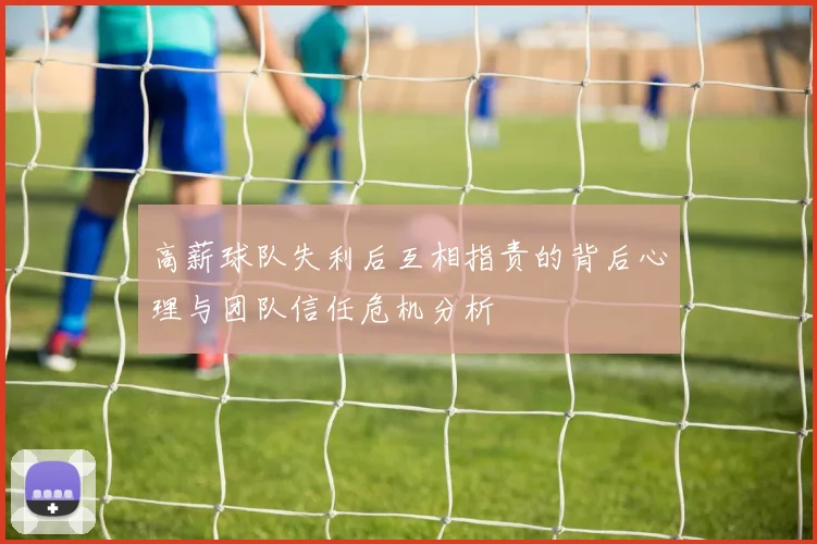 高薪球队失利后互相指责的背后心理与团队信任危机分析