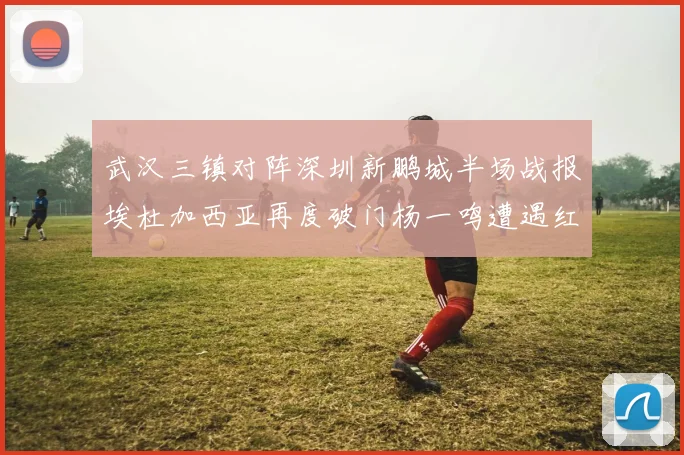 武汉三镇对阵深圳新鹏城半场战报埃杜加西亚再度破门杨一鸣遭遇红牌处罚